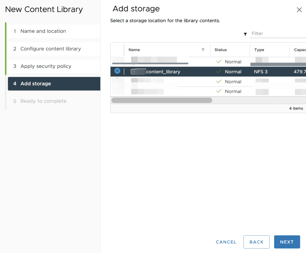 Add storage