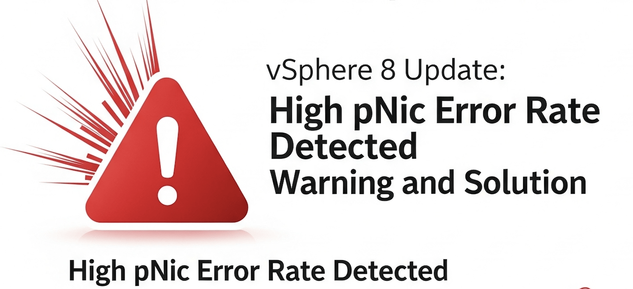 High pNic Error Rate Detected Logo